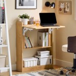 SoBuy FWT92-N Home Office Folding Desk | Computer Desk Workstation